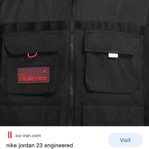 Nike Jordan (SAMPLE) Engineered Sherpa Full Zipper Hoodie Jacket Size Medium - Picture 3 of 13